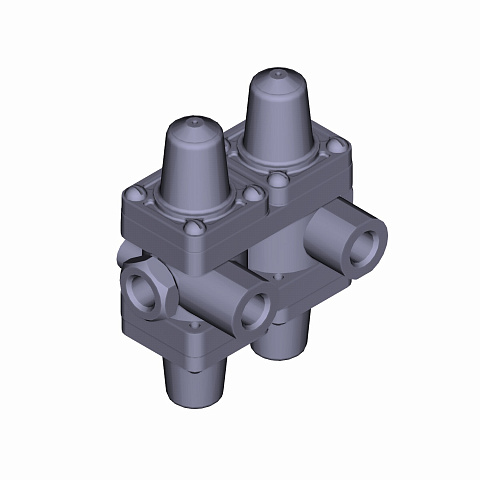 Клапан защитный четырехконтурный