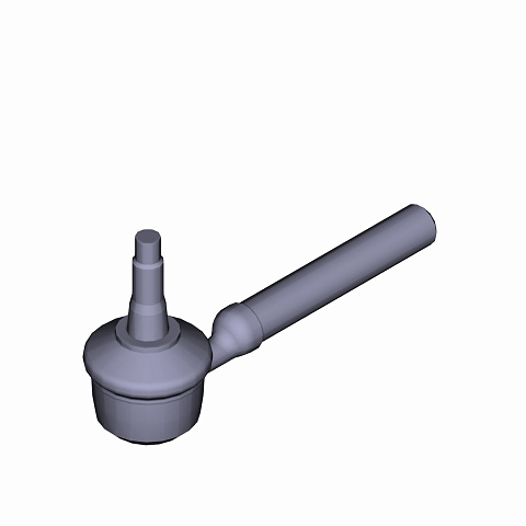 Хвостовик управления включением КПП