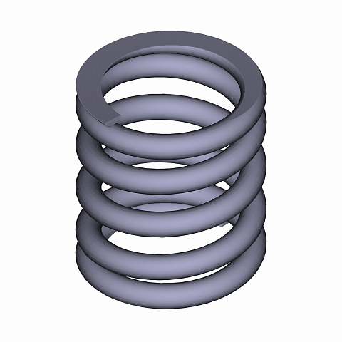 Пружина передней подвески кабины