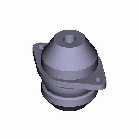 Опора кабины передняя