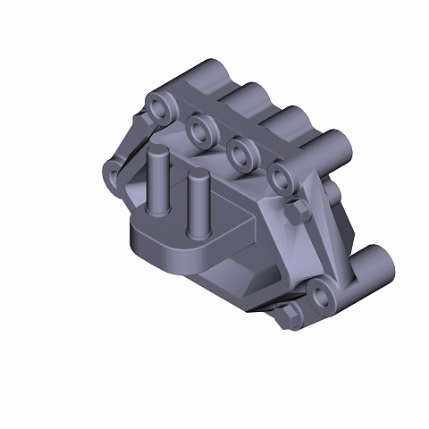 Опора двигателя задняя дв.536