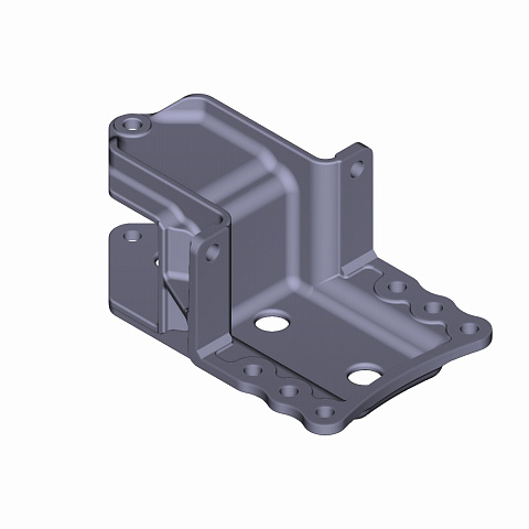 КРОНШТЕЙН ПЕРЕДНЕЙ РЕССОРЫ ЗАДНИЙ
