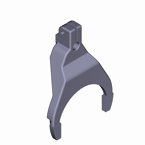 Вилка муфты включения передач